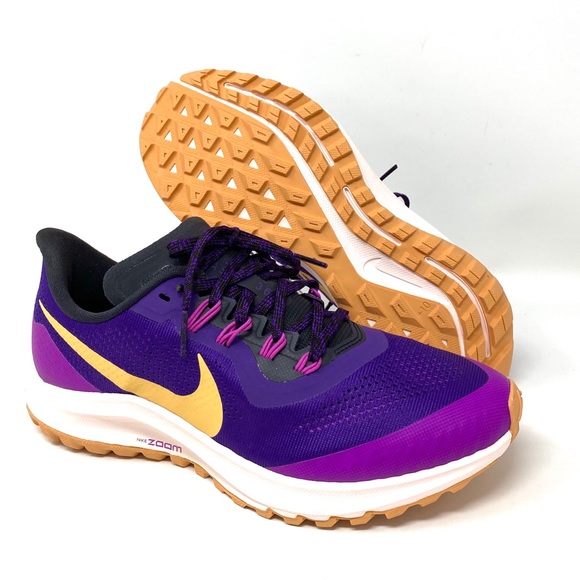 Nike Air Zoom Pegasus 36 Trail Run Purple Women’s - Picture 5 of 11